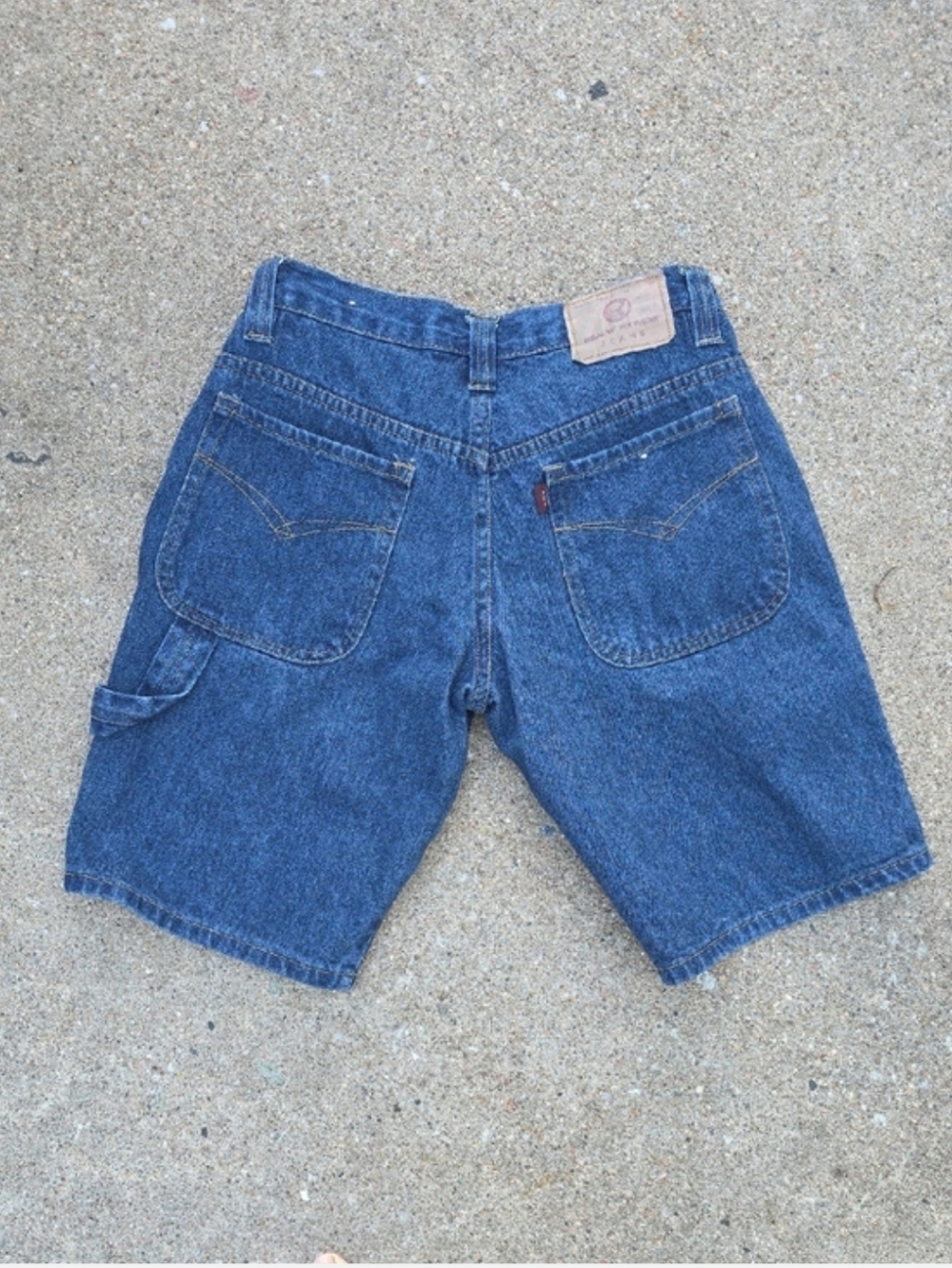 Real Work Wear Carpenter Denim Jean Shorts Jorts Size 28